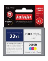 Activejet AH-22RX-blk (erstatning HP 22XL C9352A; Premium; 18 ml; farve) #1