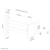 Neomounts FPMA-W820 tv-beslag 68,6 cm (27