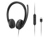 Lenovo 4XD1P83425 hovedtelefoner/headset Ledningsf�rt Opkald/musik USB Type-A Sort #2