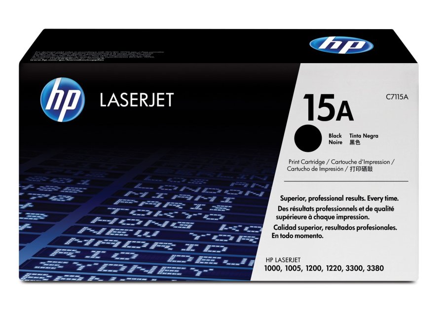 Black Laser Toner (C7115A) #1