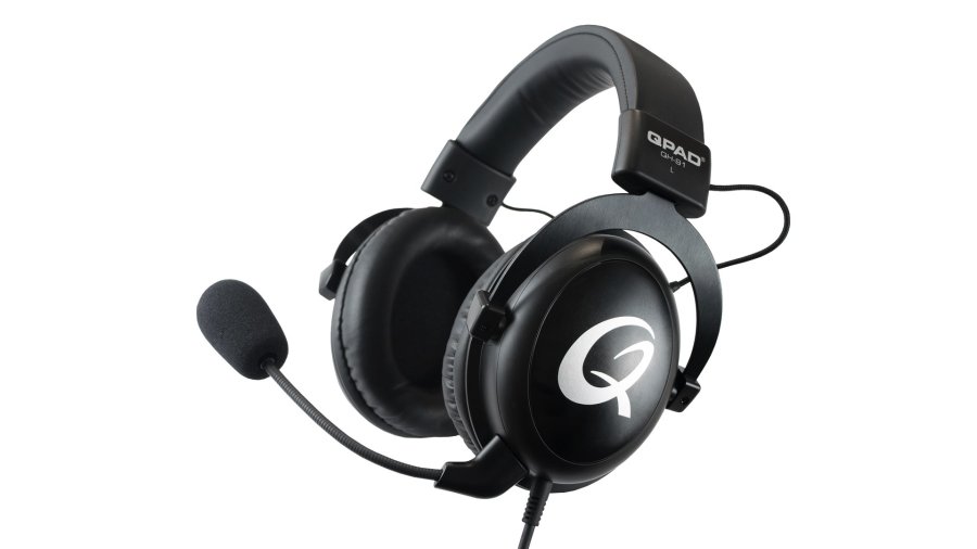 QPAD QH-91 Headset Ledningsf�rt Spil Sort #1