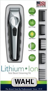 Wahl 09888-1316 skg trimmer Vekselstrm/batteri 12 2,5 cm Sort, Rustfrit stl #10