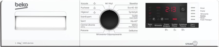BEKO WUE6512WPBSE vaskemaskine #9