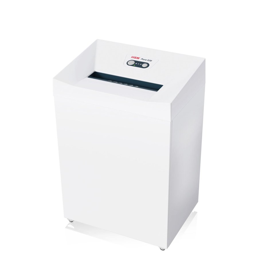 HSM Pure 530 papirmakulator Delvist makulering 55 dB 30 cm Hvid #1