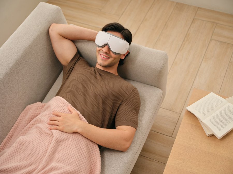 SKG ES500 massageapparat �je Hvid #12