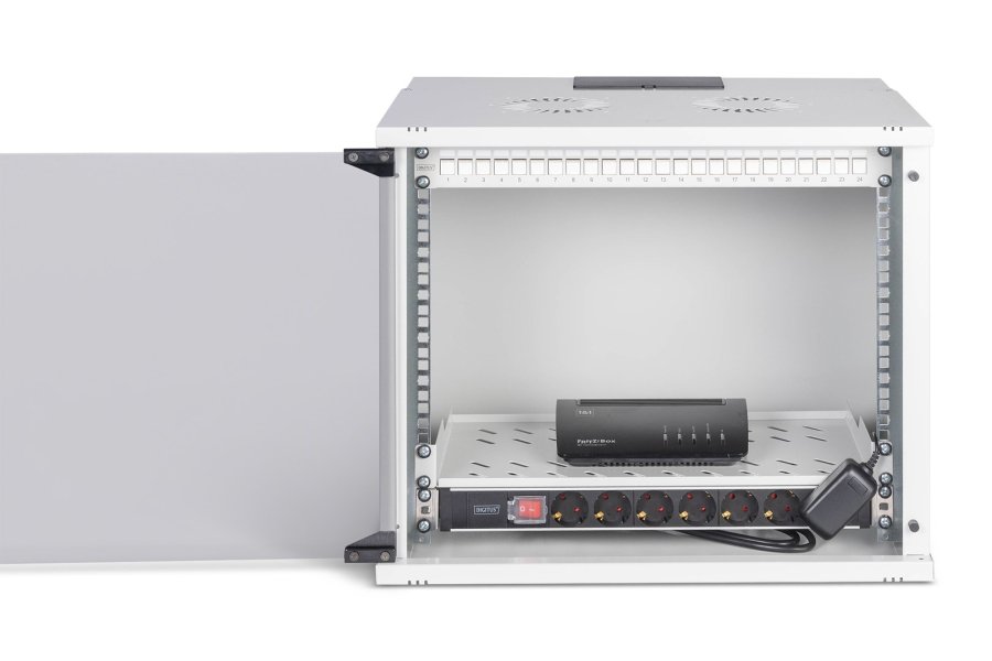 Digitus DN-49204-SET stativ 9U V�gmonteret stativ Gr� #3