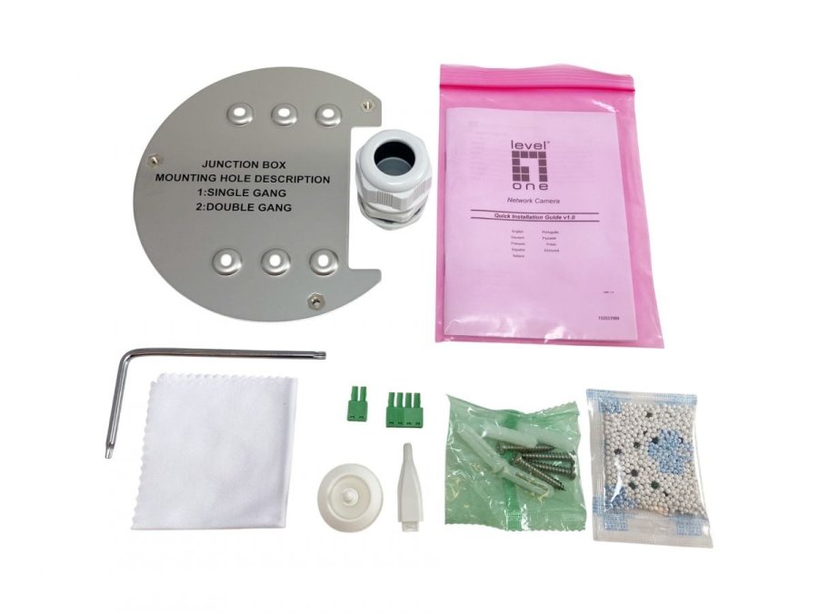 LevelOne FCS-3616 overv�gningskamera Kuppel CCTV sikkerhedskamera Indend�rs & udend�rs 3200 x 1800 pixel Loft #2