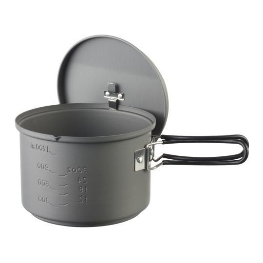 ESBIT Cookset with alcohol burner Pot 1,5 L Aluminium, Sort #2