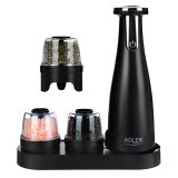 Spice, Salt & Pepper Grinder - Set of 3 Grinders - USB Adler #6