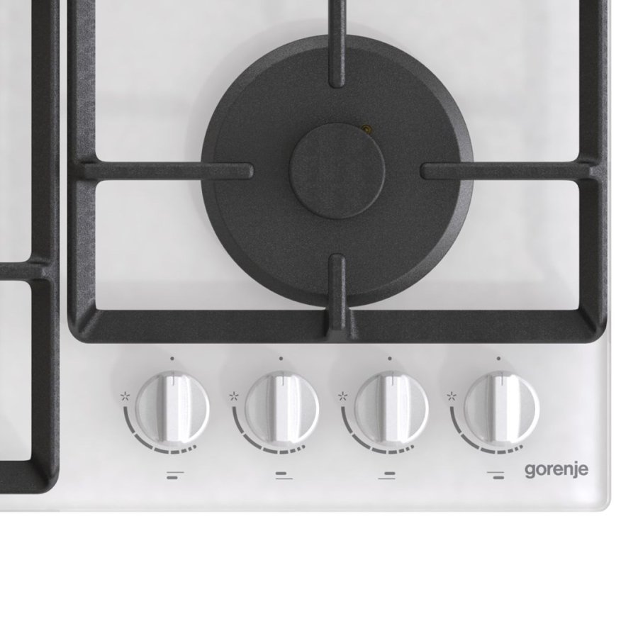 Gorenje GTW641EW kogeplade Hvid Indbygget 60 cm Gaskomfur 4 zone(s) #3