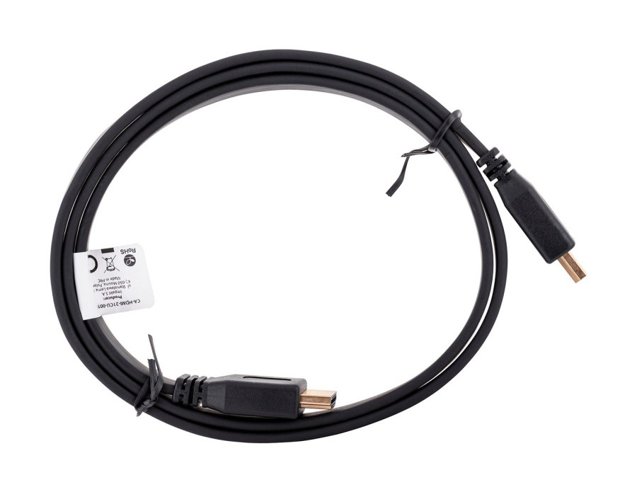Lanberg CA-HDMI-21CU-0010-BK HDMI-kabel 1 m HDMI Type A (Standard) Sort #6