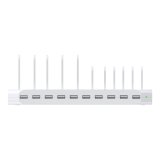 UNITEK LADESTATION 10X USB 2.4A 60W HVID #4