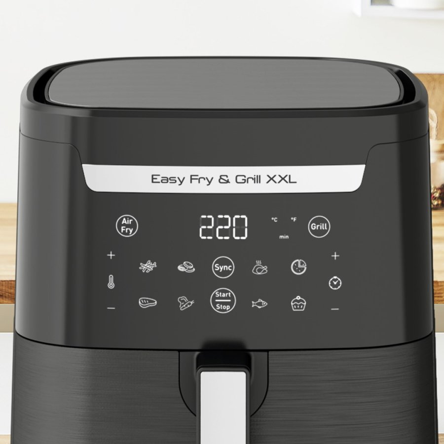 Tefal Easy Fry & Grill EY8018 6,5 L Enkeltst�ende 1830 W Varmluftsteger Sort #5