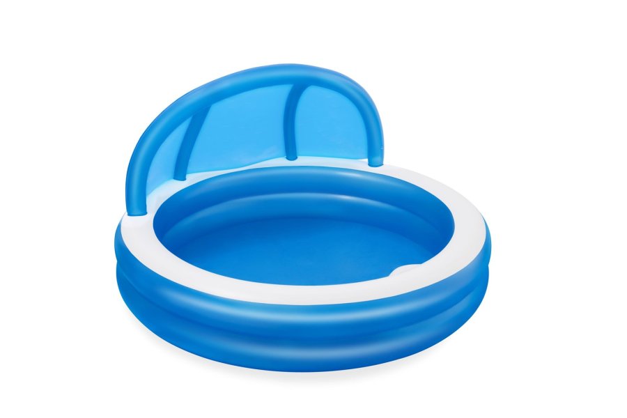Oppustelig Pool til Brn Bestway Multifarvet 241 x 241 x 140 cm #4