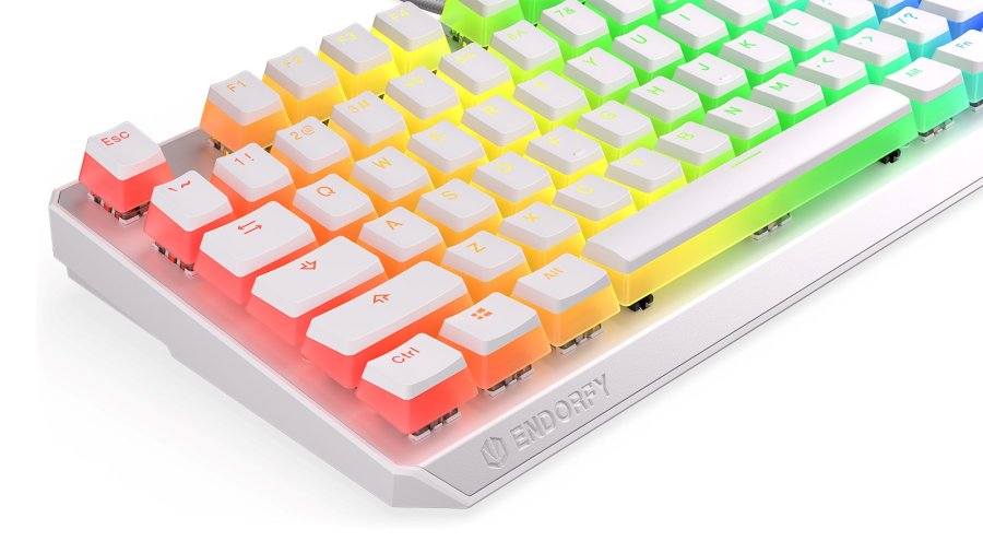 Tastatur GAM. ENDORFY THOCK TKL OWH P KAILH RD RG Hvid #7