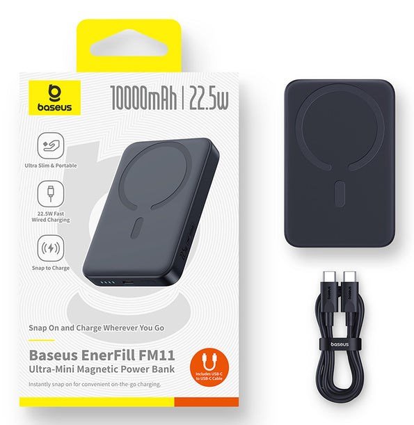Baseus EnerFill FM11 10000 mAh Tr�dl�s opladning Sort #5