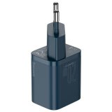 Baseus Super Si Strmoplader med USB-C til Lightning-kabel 20W Bl #5
