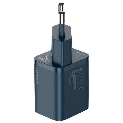 Baseus Super Si Strmoplader med USB-C til Lightning-kabel 20W Bl #5