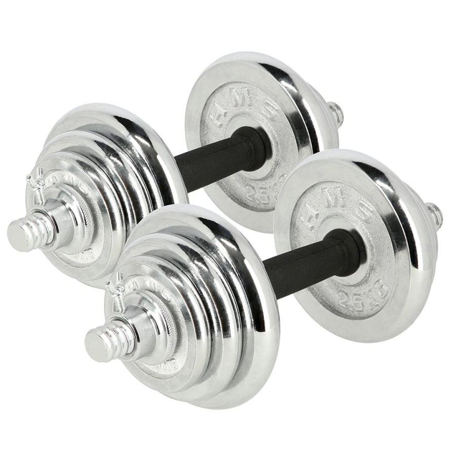 Farvede vgtstnger med vgtstangsfunktion i etui HMS SKC20 2 x 10 kg #5