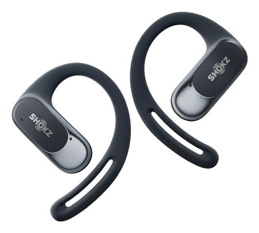 SHOKZ OpenFit Air Headset Trdls rekrog Opkald/Musik/Sport/Hverdag Bluetooth Sort #1