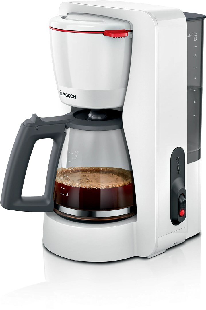 Kaffebryggare TKA2M111 Vit  1200Watt Avtagbar tank #1