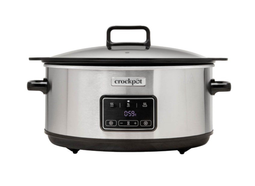 Crock-Pot CSC112X langsomt kogende gryde, 6,5 l (s�lvfarvet) #1