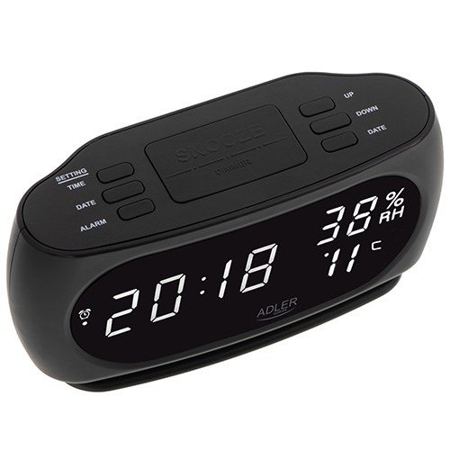 Adler AD 1186 vkkeur Digital alarmur Sort #4