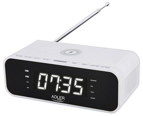 Clock radio with wireless charger and FM Adler Adler #2