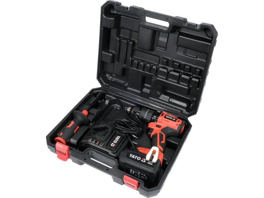 Yato YT-82790 bor 2100 rpm Nglefri 1,4 kg Sort, Rd #6