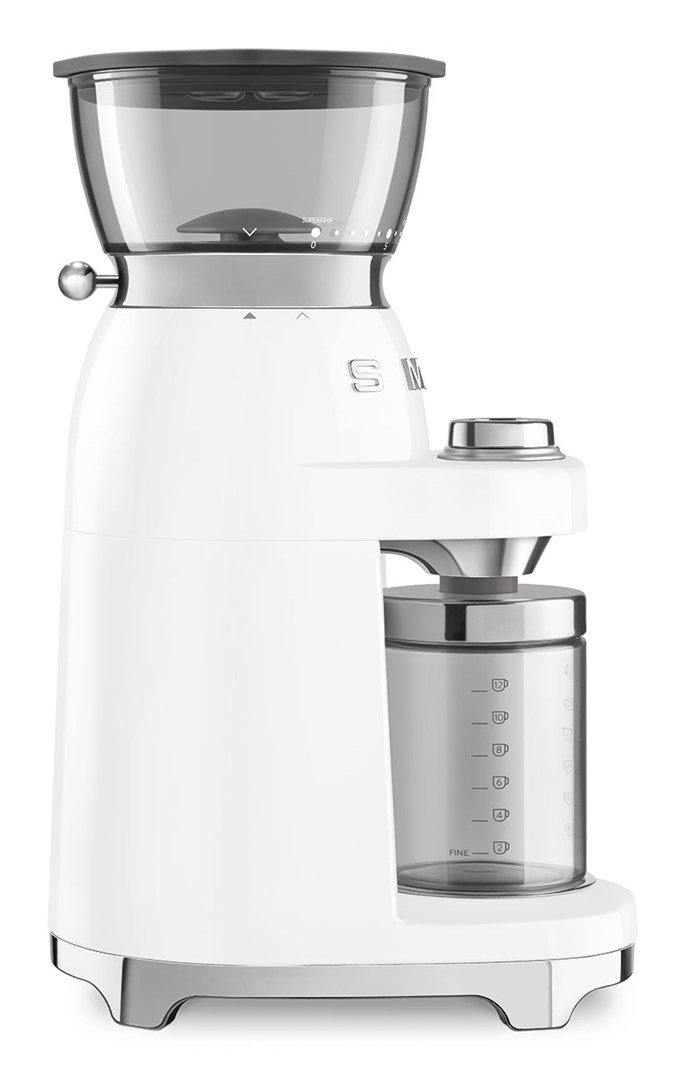 Smeg 50's Style Kaffekv�rn CGF03WHEU Hvid #4