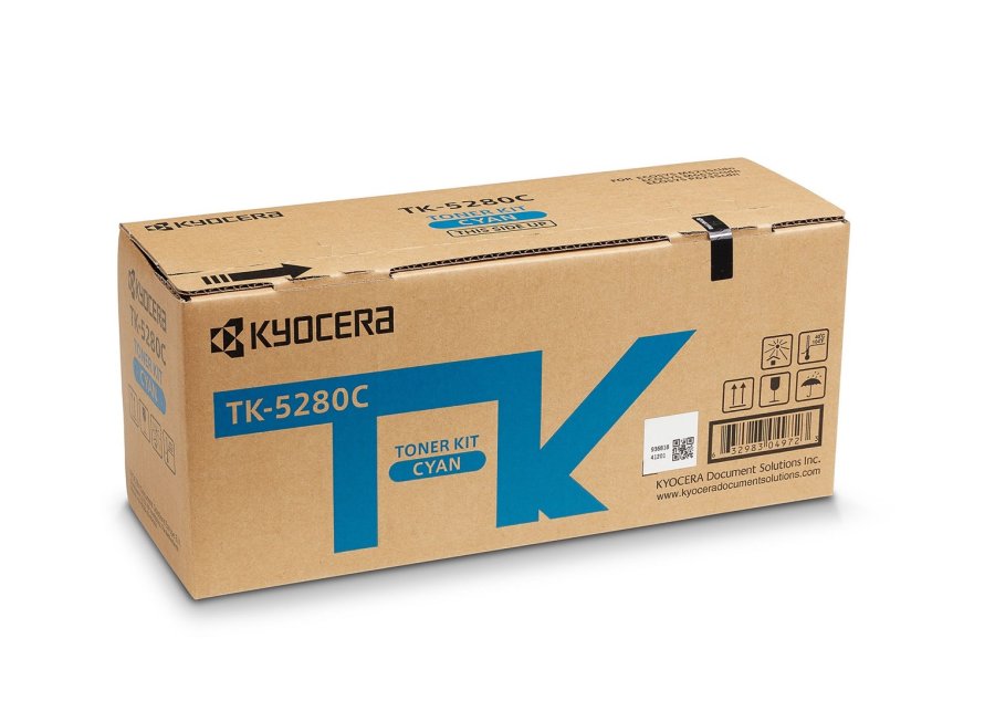 KYOCERA Toner TK-5280C 1T02TWCNL0 11000 Original Bl #1