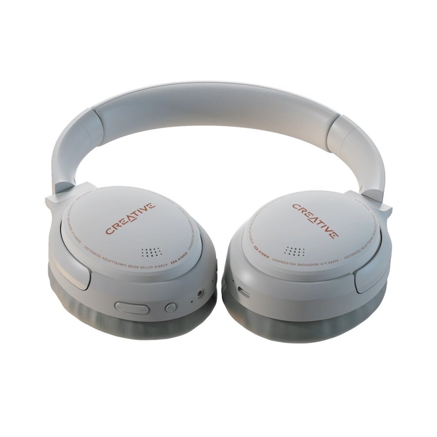 Creative Labs ZEN Hybrid Headset Kabel & trdls Opkald/musik Bluetooth Hvid #5
