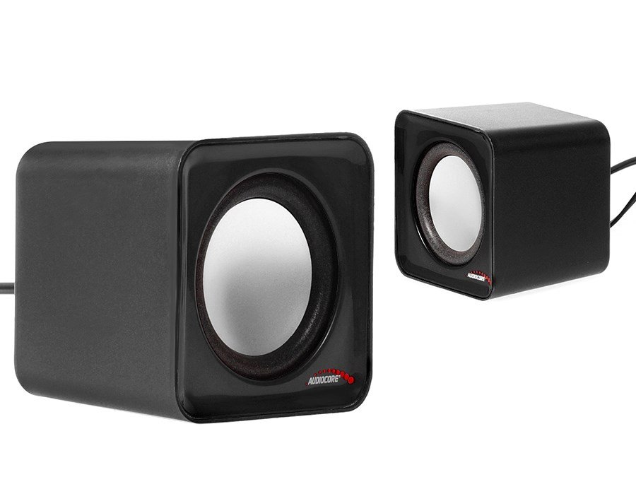 Audiocore AC870 B 2-vejs 3 W Sort, Gr Ledningsfrt #4