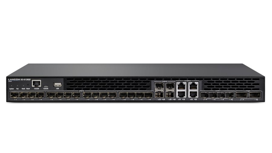 LANCOM XS-6128QF Administreret L2/L3 1U Sort #1