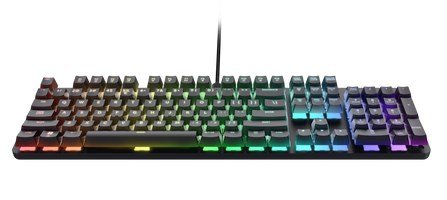 Trust GXT 871 Zora tastatur Spil USB QWERTY US engelsk Sort #2