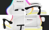 Gaming-stol - Huzaro Force 4.4 RGB White #7