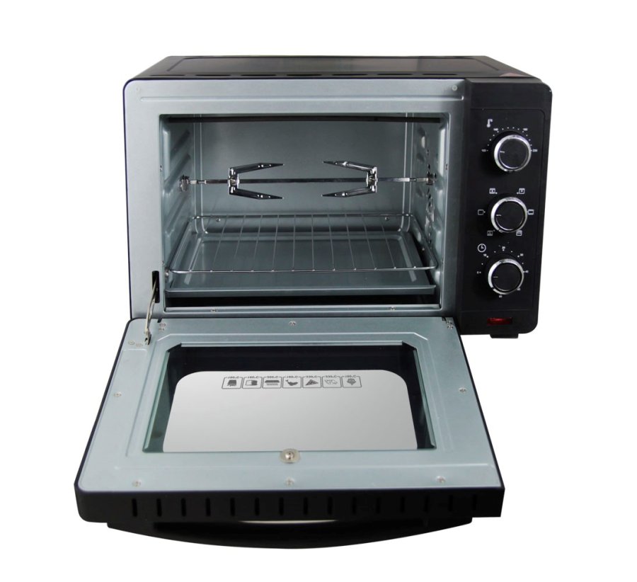 Esperanza EKO006N Miniovn med varmluft og rotisseri 25 l 1600W Sort #3