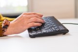 BakkerElkhuizen Goldtouch Travel Go2 Wired tastatur Kontor USB QWERTZ Tysk Sort #6