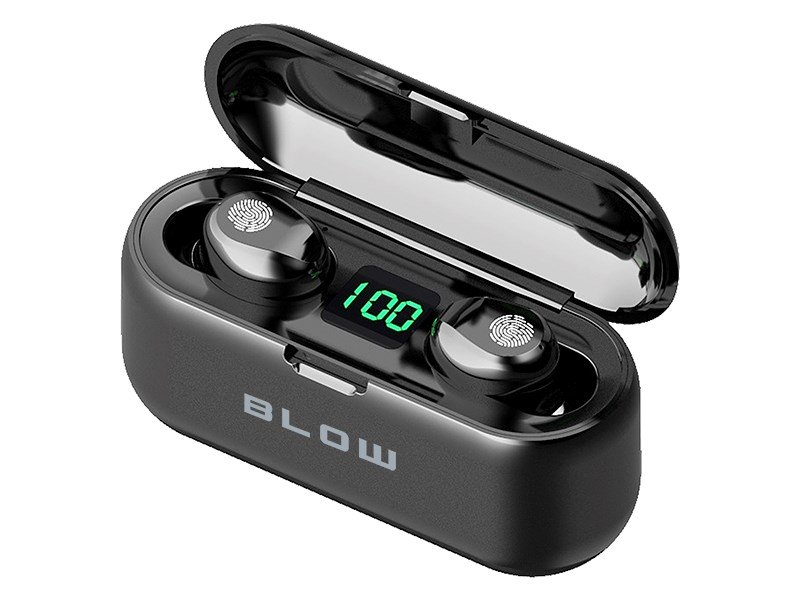 Bluetooth hovedtelefoner Blow BTE200 Sort #1