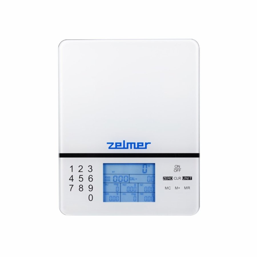Zelmer ZKS1500N kkken- og ditvgt Hvid Elektronisk kkkenvgt #4