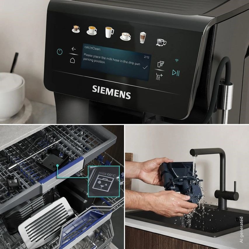 Siemens EQ600 iAroma TP603E08 espressomaskine, 15 bar #11