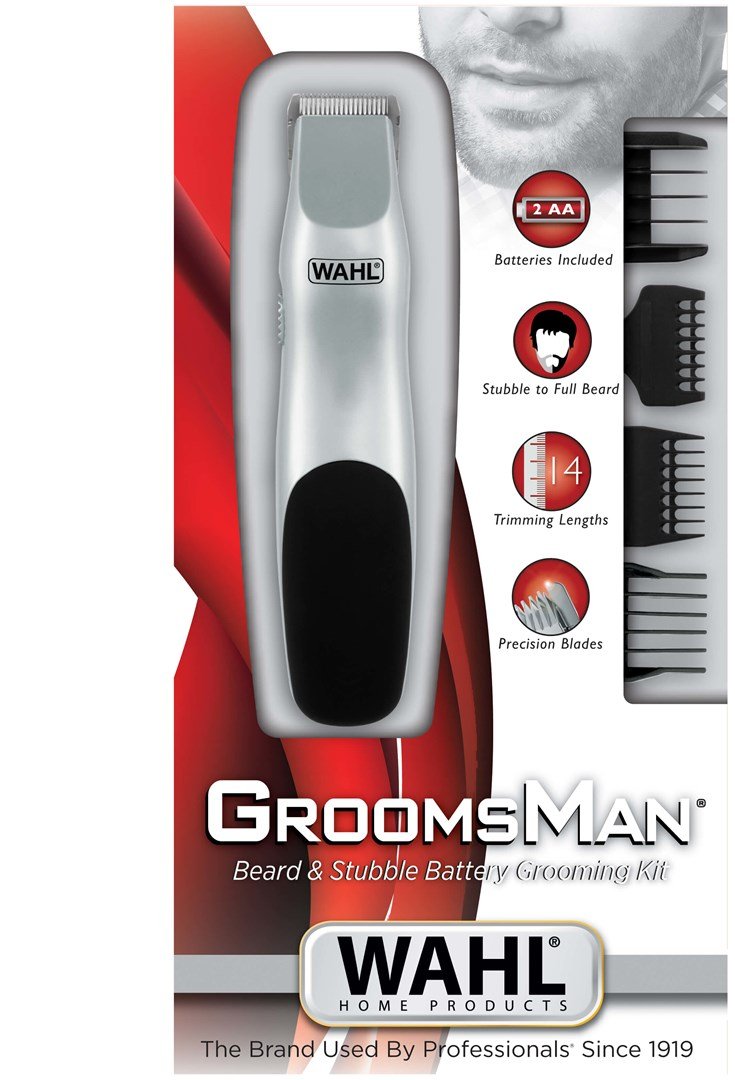 Wahl Groomsman Sort, S�lv #3