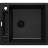DEANTE BLACK NERO MATT MAGNETISK 1-KUMME GRANITVASK #1