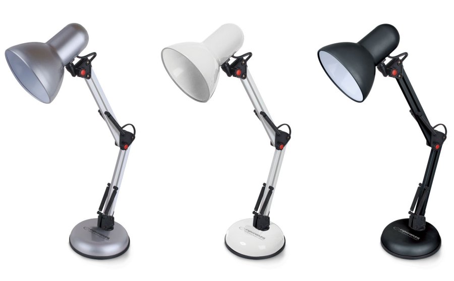 Esperanza AVIOR bordlampe E27 12 W LED Hvid #7