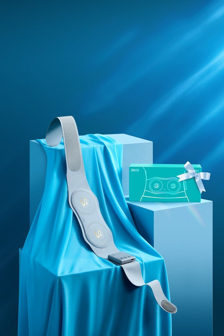 SKG W7-Pro massageapparat Talje Guld #7