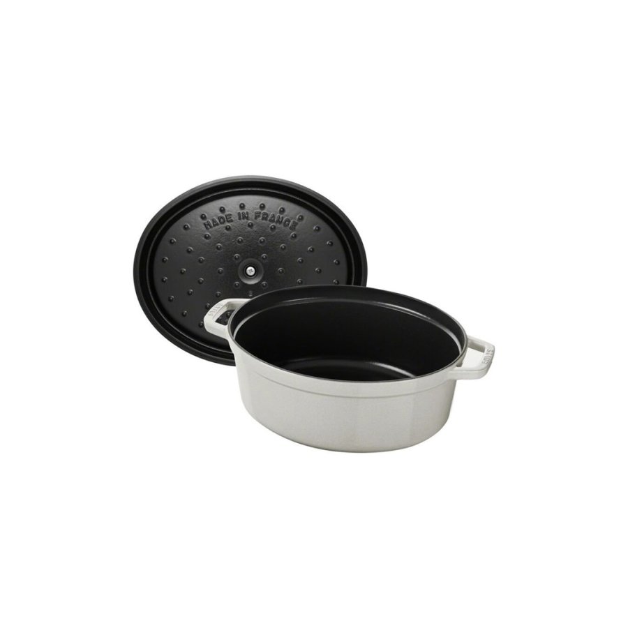 ZWILLING STAUB LA COCOTTE 5,5 L Oval Stbejern Gryde bradepande #10