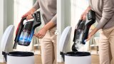 Bosch BCS1041PET stav stvsuger & elektrisk kost Stick vakuum Batteri Dry HEPA Posels 0,4 L 23,5 W Sort, Rd 4 At #25