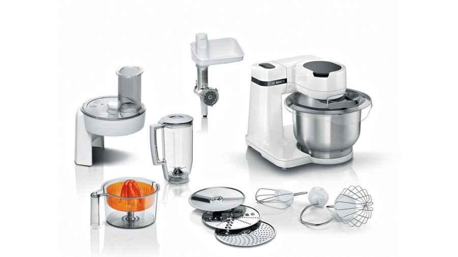 Bosch Serie 2 MUMS2EW40 foodprocessor 700 W 3,8 L Hvid #1