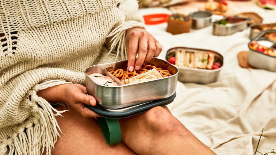 black+blum BAM-SS-L010 enhed til madopbevaring Rektangulr Kasse 1 L Oliven 1 stk #7