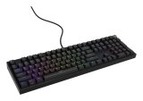KLAWIATURA DLA GRACZY GENESIS THOR 404 US PODWIETLENIE RGB MECHANICZNA CZARNA OUTEMU PEACH SILENT #1